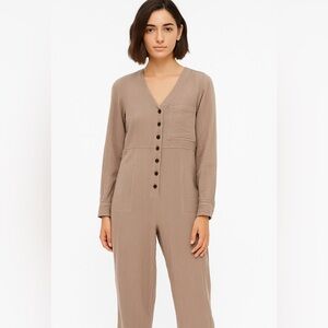 NWT Madewell Lightspun Stitched-Pocket Coverall Jumpsuit Size XS